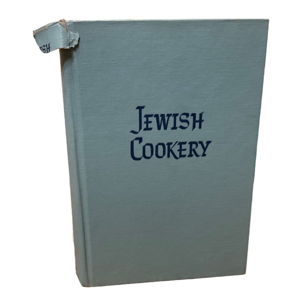 Cookbook Jewish Cookery Leah W. Leonard Hardback